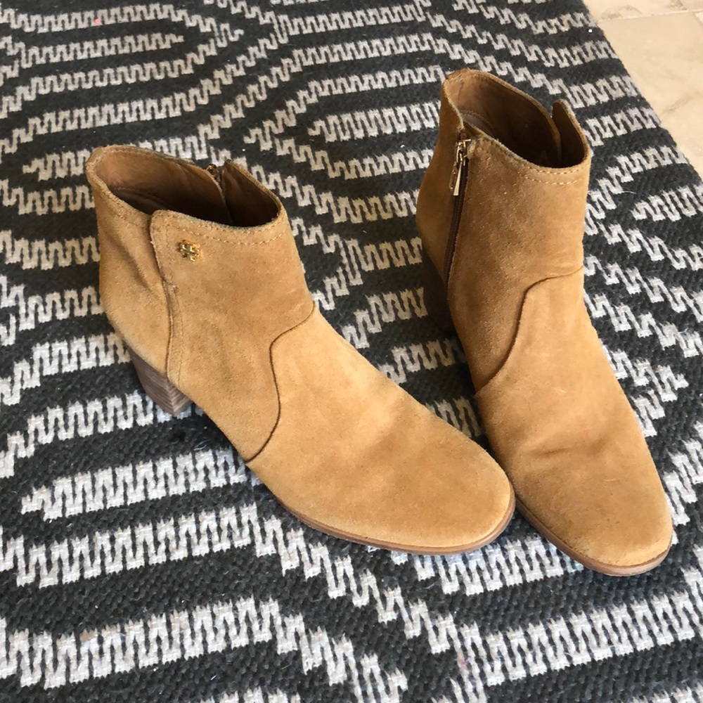 Tory Burch Camel Boots